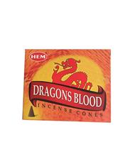 HEM Wierook Kegel Dragon Blood (12 pakjes) - thumbnail
