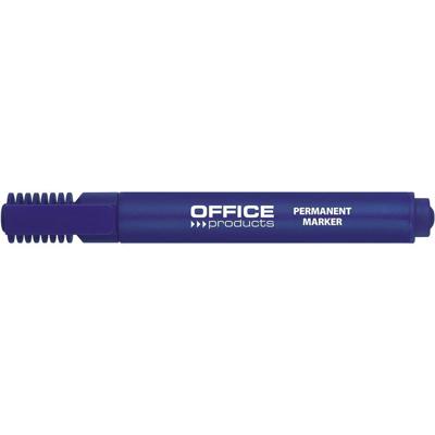 OFFICE products permanent marker 1-5 mm, beitelpunt, blauw
