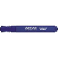 OFFICE products permanent marker 1-5 mm, beitelpunt, blauw - thumbnail
