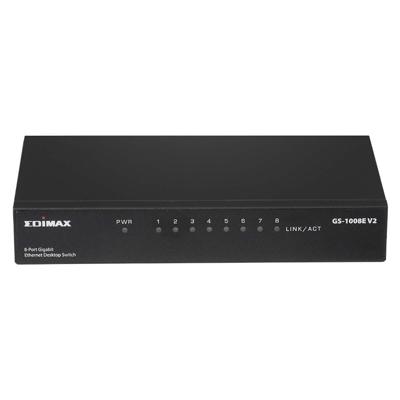 Edimax GS-1008E v2 - 8 Poort Gigabit desktop switch