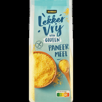 Jumbo Lekker Vrij van Gluten Paneermeel 250 g