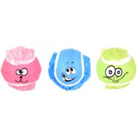 Hondenspeelgoed Tennisbal Fonny 6 centimeter Flamingo Mix - thumbnail