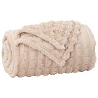 VidaXL Kleden 6 pcs beige 150 x 130 cm fleece - thumbnail