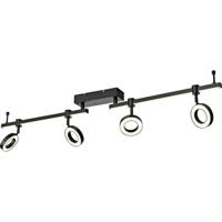 Just Light 12076-18 LOLASmart-BILEDA LED-plafondlamp LED LED vast ingebouwd 21.5 W Zwart - thumbnail