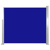 VidaXL Windscherm uittrekbaar 120x300 cm blauw - thumbnail