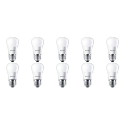 Philips LED Lampen Set 10-Pack - E27 4W CorePro Warm Wit 2700K