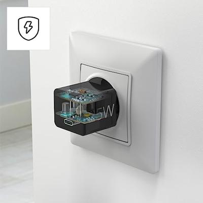 Hama Snellader USB-C PD/Qualcomm® Mini-oplader 25 W Zwart