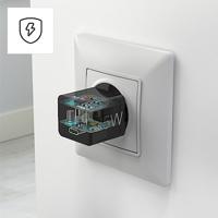 Hama Snellader USB-C PD/Qualcomm® Mini-oplader 25 W Zwart - thumbnail