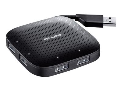 TP-LINK UH400 UH400 USB-hub 4 poorten USB-A USB 3.0 5 GBit/s Zwart TP-LINK UH400 UH400 USB-hub 4 poorten USB-A USB 3.0 5 GBit/s Zwart