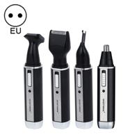 SPORTMAN vier-in-één oplaadbare oor neus rietenknipper elektrisch scheerapparaat baard gezicht wenkbrauwen tondeuse voor mannen EU Plug(Black 220V - thumbnail