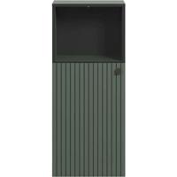 Badkameropbergruimte - Saliegroen en zwart decor - L40 x H95 x D31cm - PURE BLISS - thumbnail