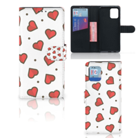 OPPO Find X3 Pro Telefoon Hoesje Hearts - thumbnail