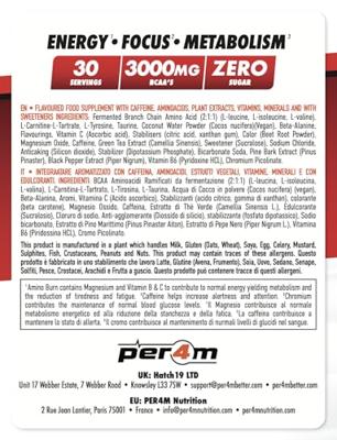 PER4M Amino Burn Strawberry Lime (240 g) PER4M Amino Burn Strawberry Lime (240 g)