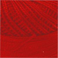 Creativ Company Mercerised katoengaren, rood, 20 gr/ 1 bol - thumbnail
