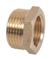 Kirchhoff Messing verloopstuk, blank, 1 1/4"ET x 1"IT - 989333355 - thumbnail