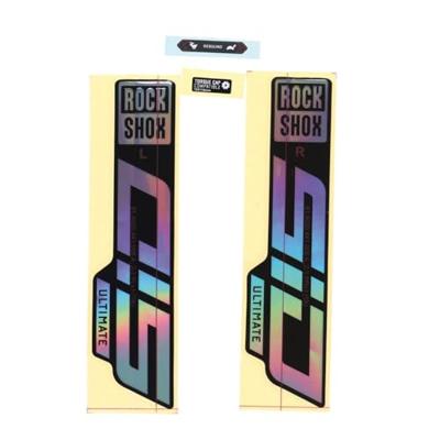 ROCKSHOX decor set "signatur series" decal set rs sid ult. rainbow