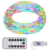 VidaXL Lichtslinger met 150 led's 15 m meerkleurig - thumbnail