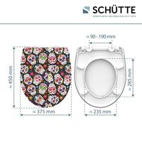 Duroplast High Gloss WC-bril CRAZY SKULL met soft-close en quick-release - thumbnail