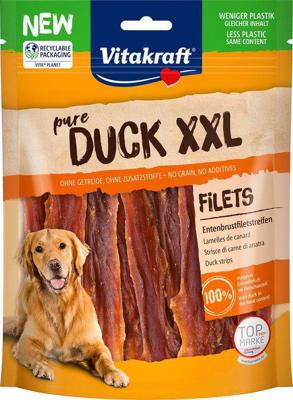 VITAKRAFT Eendfilets XXL - delicatesse voor honden - 250g
