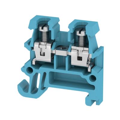 Weidmüller 0340460000 Doorgangsserieklem Schroeven Beige, Geel 100 stuk(s)