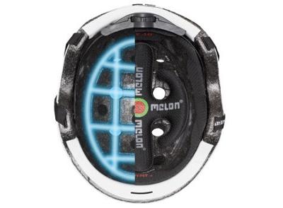 Melon helm urban active double green black xl-2xl