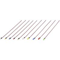 TRU COMPONENTS TC-6649284 LED-assortiment Geel, Blauw, Rood, Groen, Wit Rond 3 mm, 5 mm - thumbnail