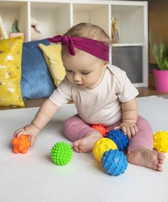 Tullo Zintuiglijke ballen 8 stuks