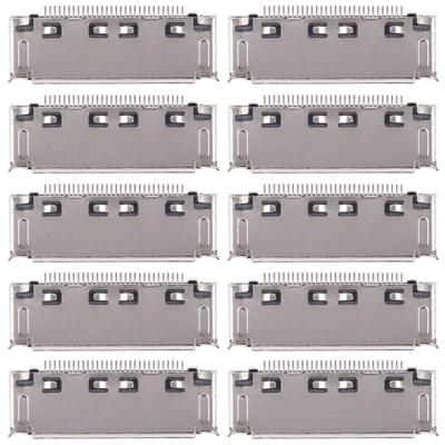10 stuks opladen Port-Connector voor Galaxy Opmerking LTE 10.1 / N8020