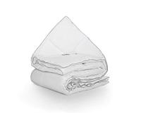 Primaviera Deluxe Percale Cotton Touch Enkel Dekbed Wit - 140X220 cm - thumbnail