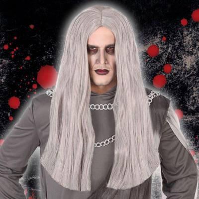 Halloween pruik Grijs