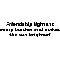 Friendship - Muursticker - thumbnail