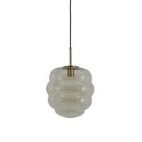 Light & Living Ø 30cm hanglampMisty met amber glas - 2961283 - thumbnail