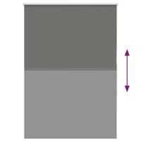 Rolgordijn verduisterend 90x130cm stofbreedte 85,7 cm polyester - thumbnail