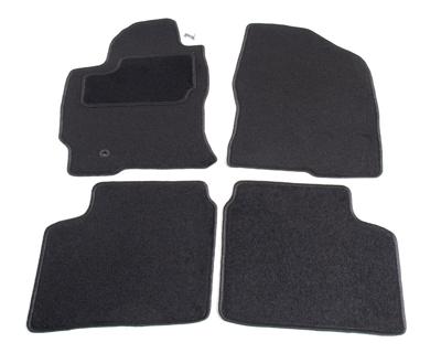 Automatten op maat - zwart stof - Toyota Prius 2003-2008