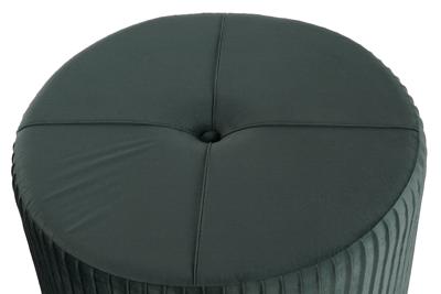 Voetensteun DKD Home Decor Fluweel 60 x 60 x 45 cm Hout MDF