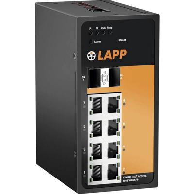 LAPP ETHERLINE® ACCESS M08T02GSFP Industrial Ethernet Switch