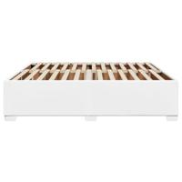 Bedframe kunstleer wit 180x200 cm - thumbnail