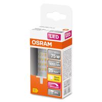 OSRAM HOMELIGHTING 4058075432512 LED-lamp Energielabel E (A - G) R7s Ballon 9.5 W = 75 W Warmwit (Ø x l) 29 mm x 78 mm Dimbaar 1 stuk(s) - thumbnail
