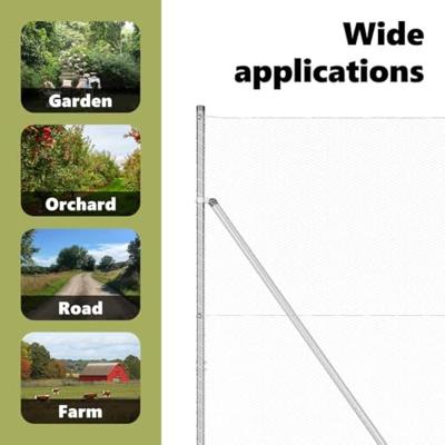 VidaXL Afrasteringspaal zilver 10 x 1,5 m (13 mm gaas) staal VidaXL Afrasteringspaal zilver 10 x 1,5 m (13 mm gaas) staal