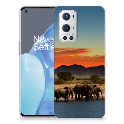 OnePlus 9 Pro | TPU Hoesje | Olifanten