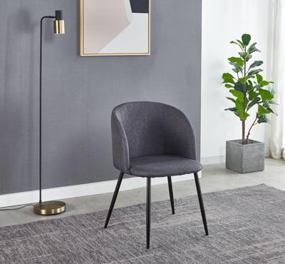 Artistiq Eetkamerstoel 'Marni' kleur Antraciet Artistiq Eetkamerstoel 'Marni' kleur Antraciet