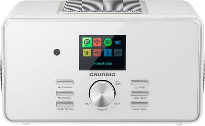 Grundig DTR 6000 X Radio DAB+, DAB, Internet DAB+, Internetradio, MP3, USB, Bluetooth, AUX, WiFi Wit - thumbnail