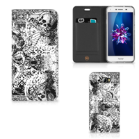 Mobiel BookCase Huawei Y5 2 | Y6 Compact Skulls Angel - thumbnail