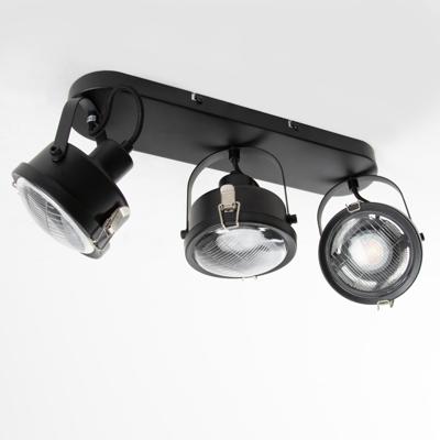 KS Verlichting OpbouwspotsSatellite 3 lichts zwart - 6849