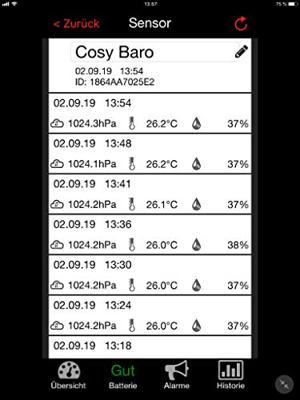 TFA Barometer - thermometer - hygrometer - cosy baro