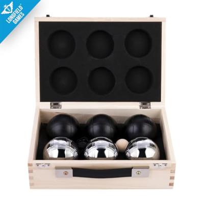 Engelhart Jeu de boules in luxe koffer, 6 ballen Engelhart Jeu de boules in luxe koffer, 6 ballen