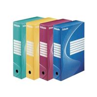 Archiefdoos Esselte Boxycolor 80mm 352x250mm rood - thumbnail