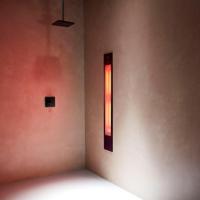 Sunshower Pure XL - Inbouw - Infrarood - 20 x 124 x 10 cm - Zwart - thumbnail