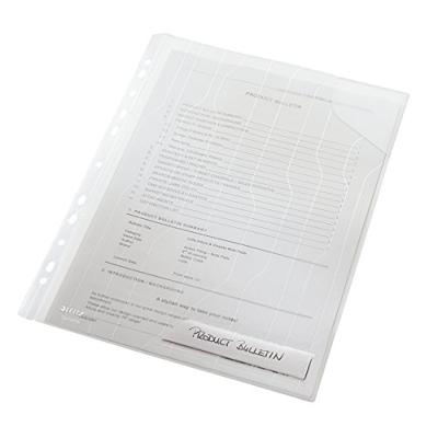 Leitz CombiFile premium U-mapje, PP, 200 micron, A4, pak van 5 stuks, transparant Leitz CombiFile premium U-mapje, PP, 200 micron, A4, pak van 5 stuks, transparant