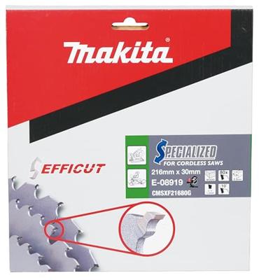 Makita S_0380_7592734 E-08919 Cirkelzaagblad 216 x 30 x 2 mm Aantal tanden: 80 1 stuk(s)